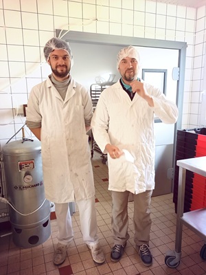 Poisson d’Ouest zubereitet von Conny, Dominik und Ade – Spezialität aus der Bretagne